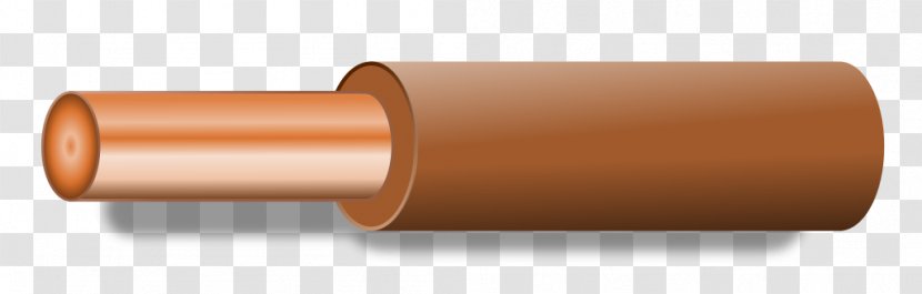 Copper Cylinder - Metal - Brown Color Transparent PNG