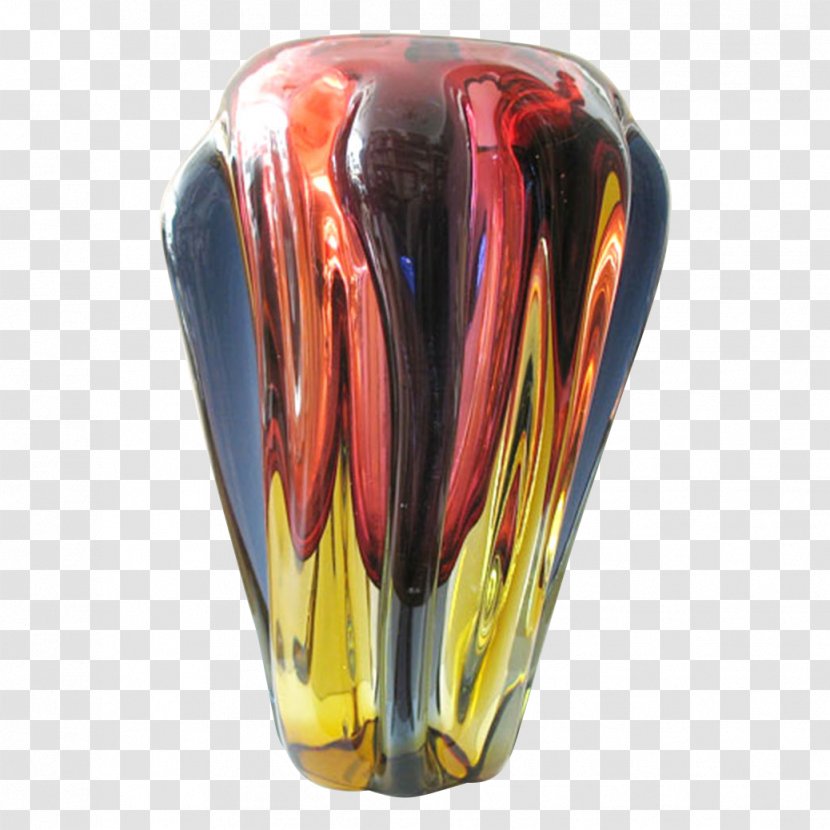 Murano Glass Vase Seguso Transparent PNG
