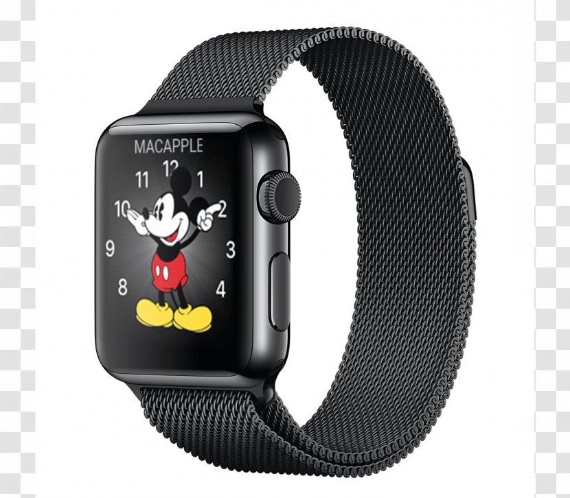Apple Watch Series 2 3 1 Stainless Steel - Strap Transparent PNG