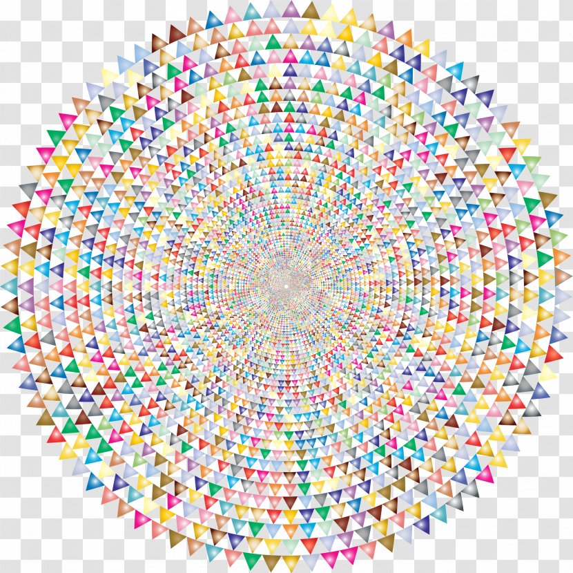 Symmetry Circle Line Pattern - Vortex Transparent PNG