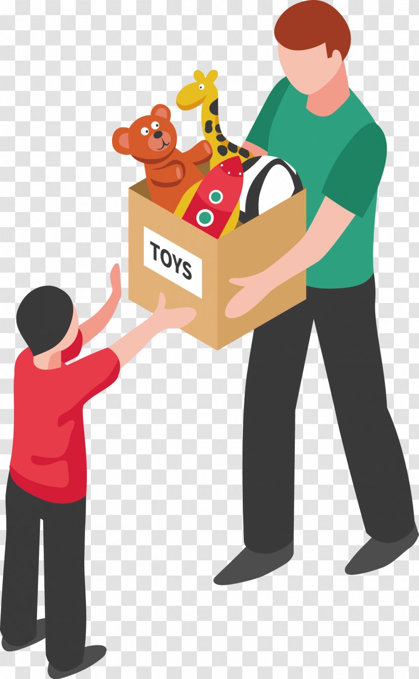 Holding A Toy Volunteer - Designer - Clip Art Transparent PNG