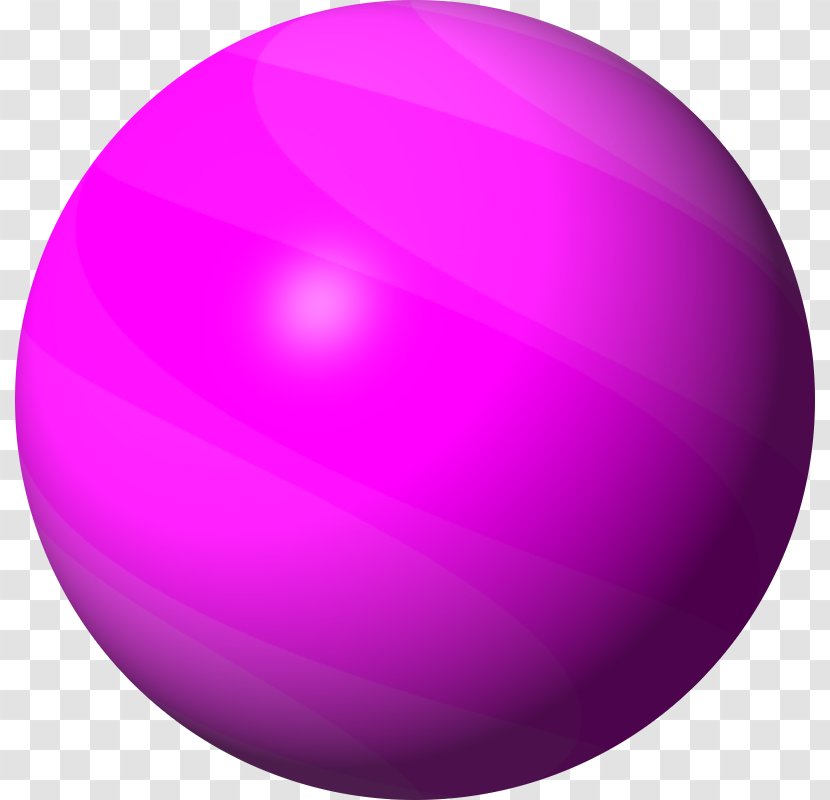 Sphere Three-dimensional Space Clip Art - Violet - Symphony Vector Transparent PNG