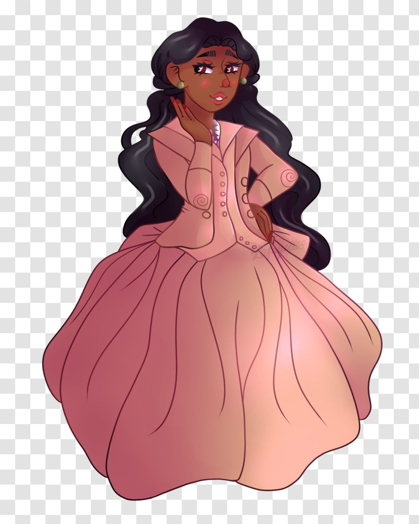 Yossarian Angelica Schuyler Church Character Cartoon - Watercolor - Hamilton Fanart Transparent PNG