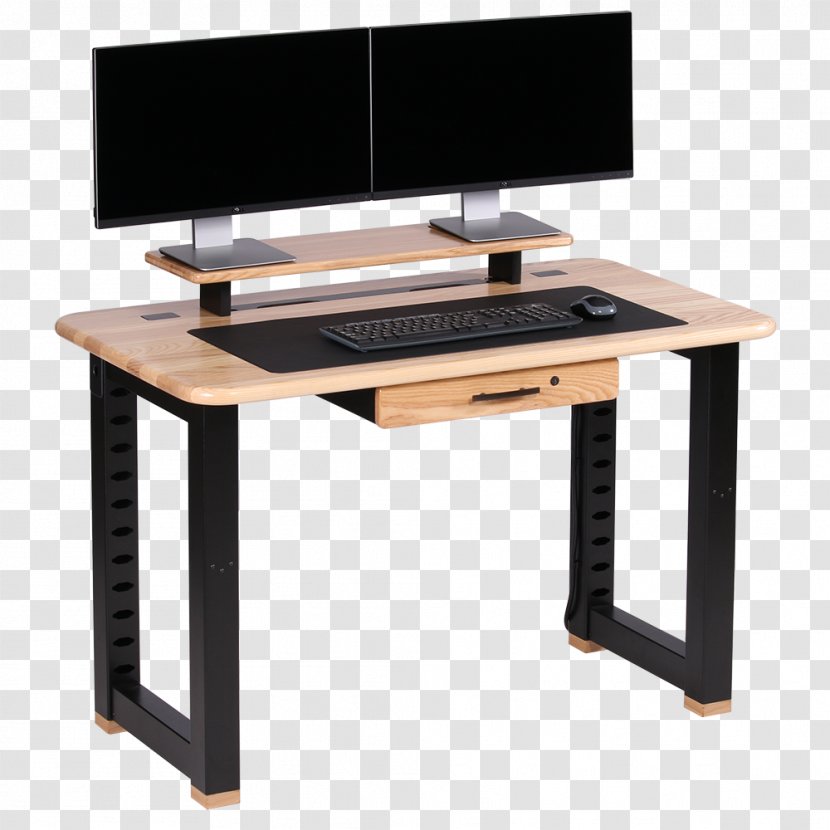 Laptop Table Computer Desk Multi-monitor Monitors - Workstation Transparent PNG