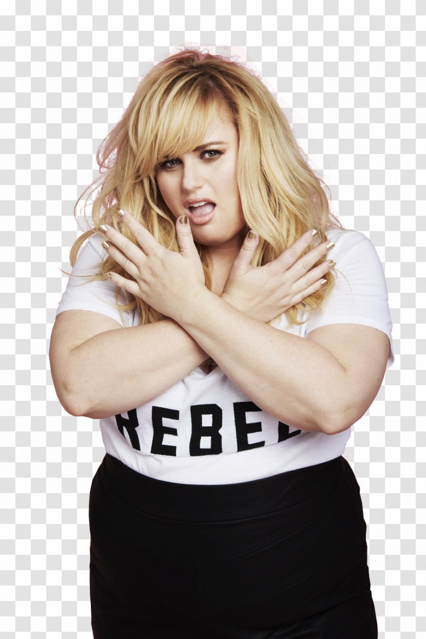 Rebel Wilson Pitch Perfect Comedian Fat Amy Hollywood - Silhouette - Jennifer Lawrence Transparent PNG