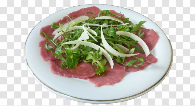 Carpaccio Bresaola Vegetarian Cuisine Prosciutto Asian - Appetizer - Salad Transparent PNG