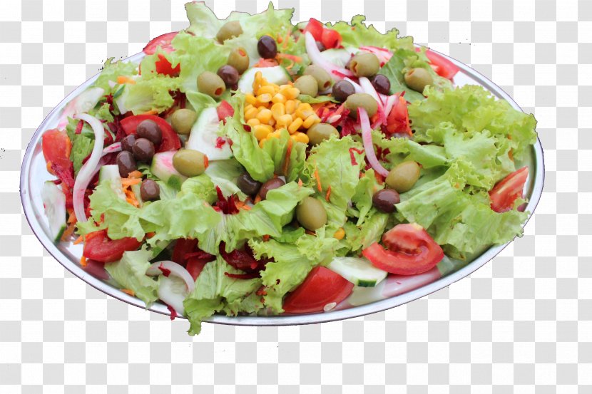 Israeli Salad Waldorf Fattoush Caesar Vegetarian Cuisine - Garnish Transparent PNG