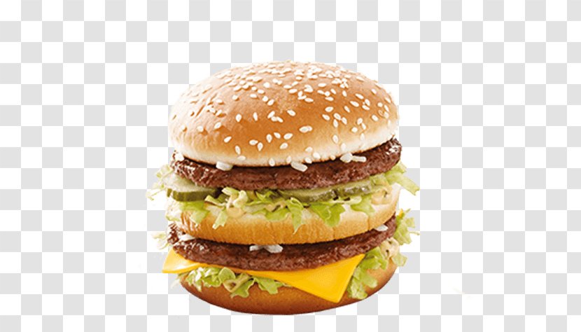 Hamburger Cheeseburger Junk Food McDonald's Big Mac - Value Meal Transparent PNG