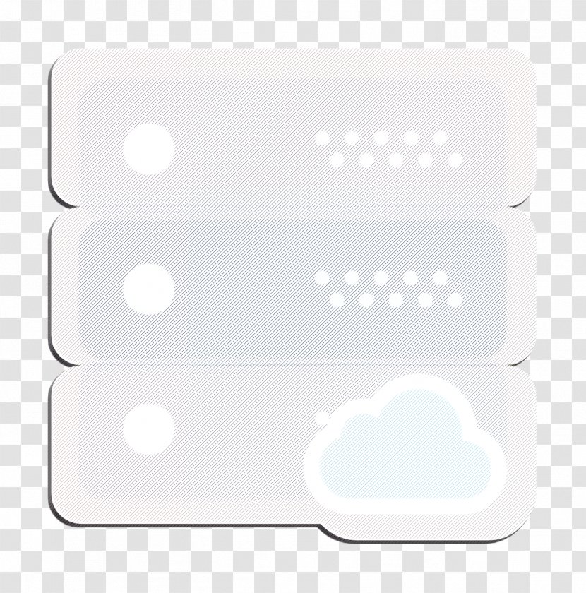 Interaction Assets Icon Server - Rectangle - Label Transparent PNG