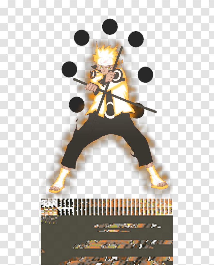 Naruto Uzumaki Sasuke Uchiha Eremitul Celor Șase Căi Kurama - Cartoon Transparent PNG