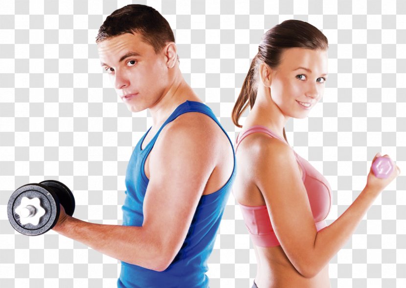 Fitness Centre Physical Exercise Weight Training Woman - Frame Transparent PNG