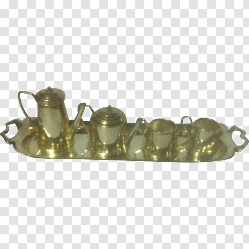 Metal 01504 - Brass - Sugar Bowl Transparent PNG