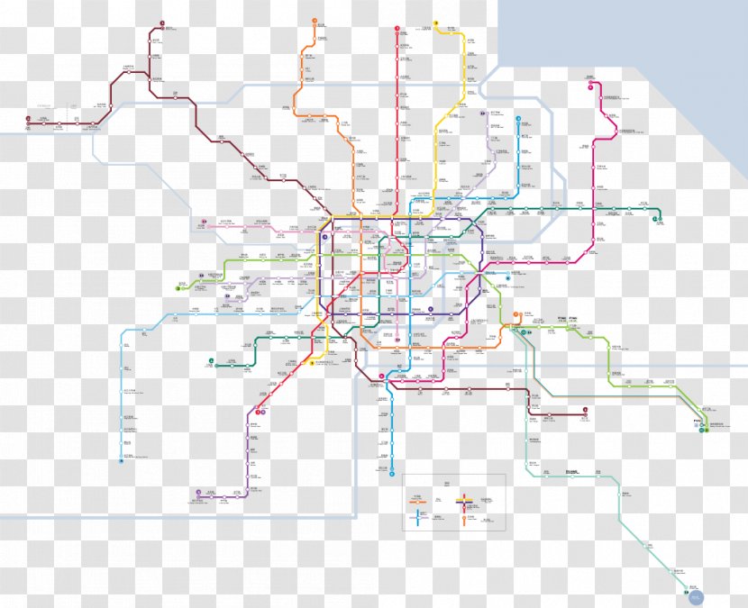 Shanghai Maglev Train Rapid Transit Rail Transport - Map Transparent PNG