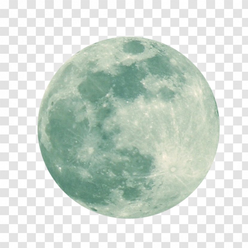 Supermoon Full Moon New Blue - Eye - Glow Transparent PNG