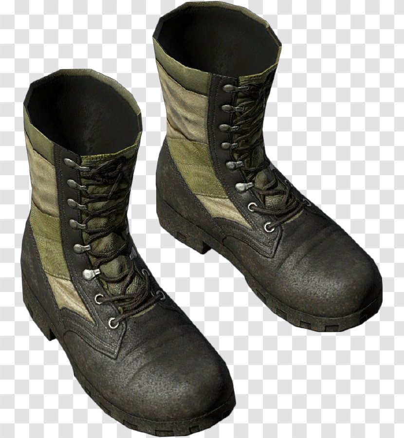 Motorcycle Boot Jungle Combat Shoe Transparent PNG