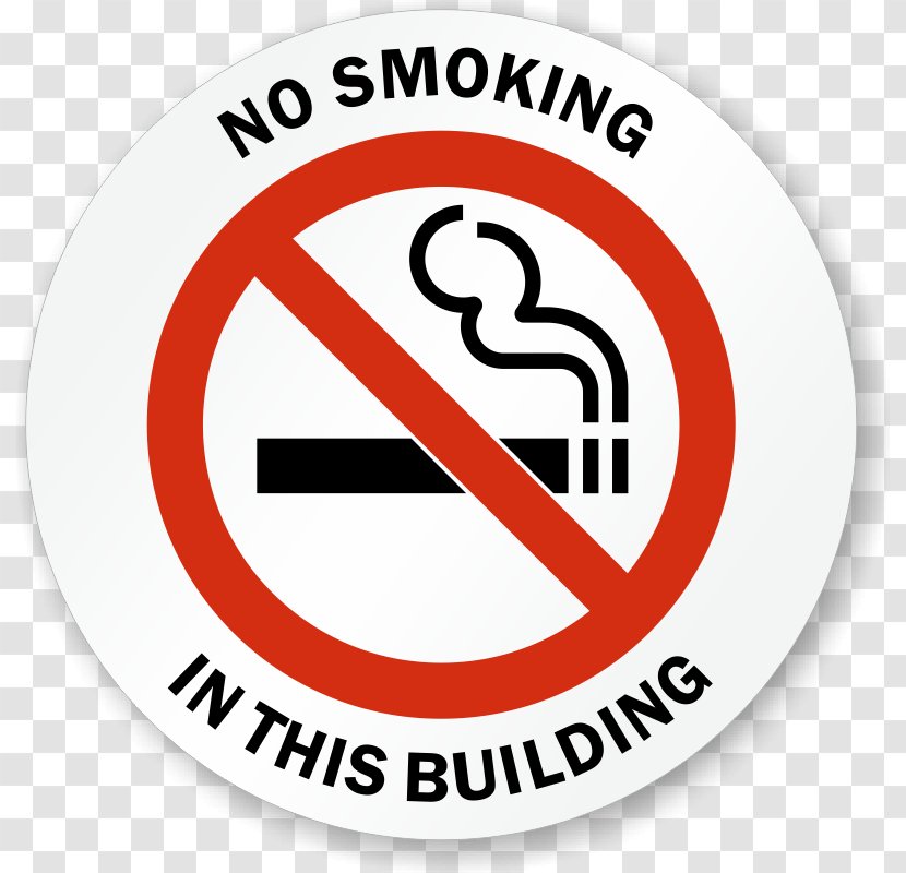 Smoking Ban Signage Clip Art - No Transparent PNG
