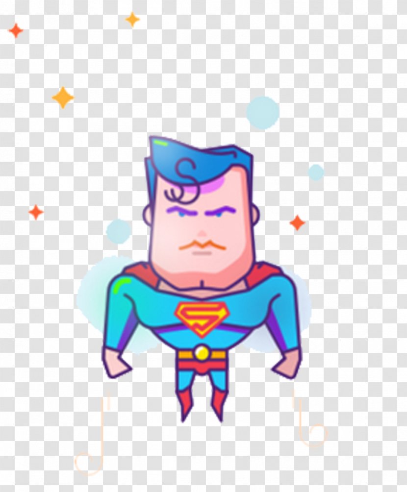 Superman Illustration - Designer - Creative Transparent PNG