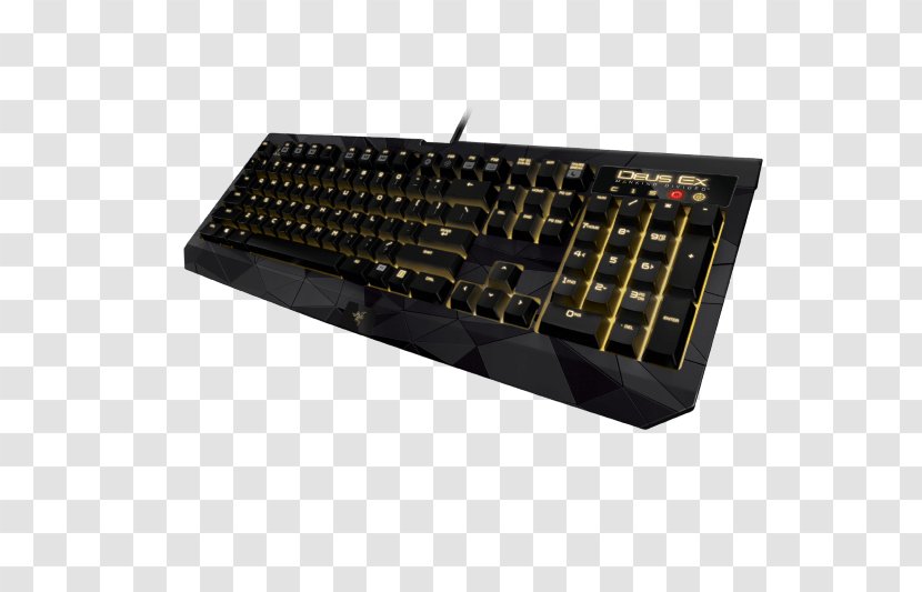 Computer Keyboard Razer Inc. Gaming Keypad USB Numeric Keypads - Deus Ex Transparent PNG