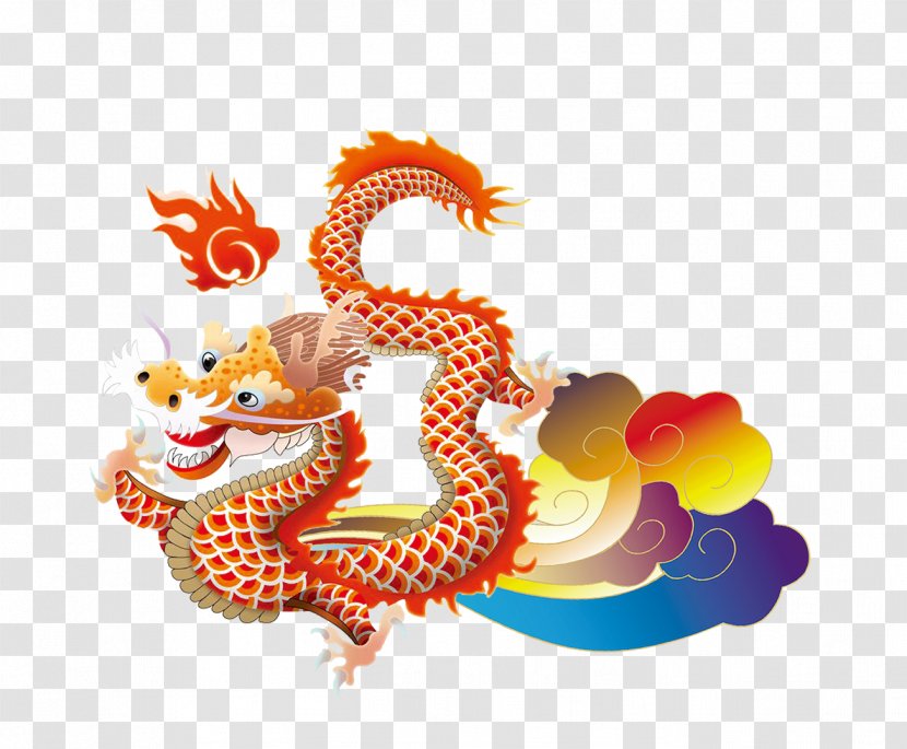 Chinese Zodiac Dragon New Year Snake Monkey Transparent PNG