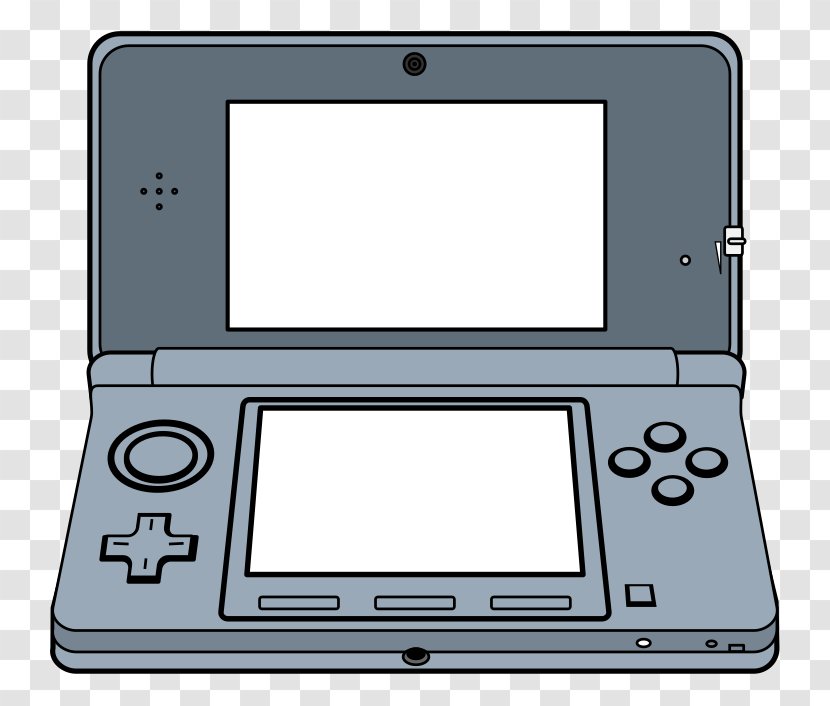 Wii PlayStation 3 Video Game Consoles Handheld Console Clip Art - Nintendo Ds Transparent PNG