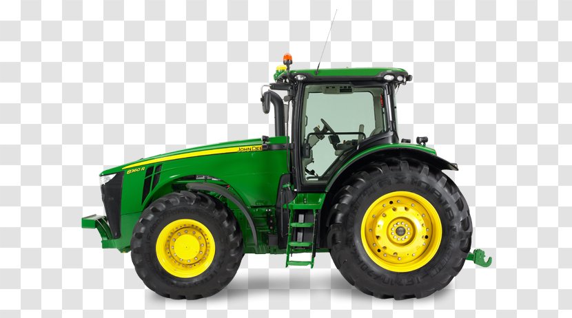 John Deere Tractor Agriculture Agricultural Engineering Power - Vehicle Transparent PNG