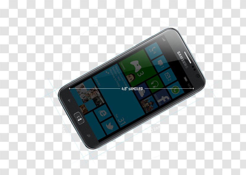 Feature Phone Smartphone Samsung Ativ S - Electronics Transparent PNG