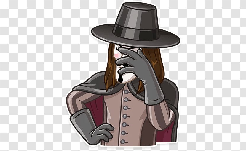 Sticker Telegram Anonymous - Guy Fawkes Transparent PNG