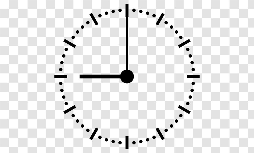 Alarm Clocks Clock Face Analog Watch - Silhouette Transparent PNG