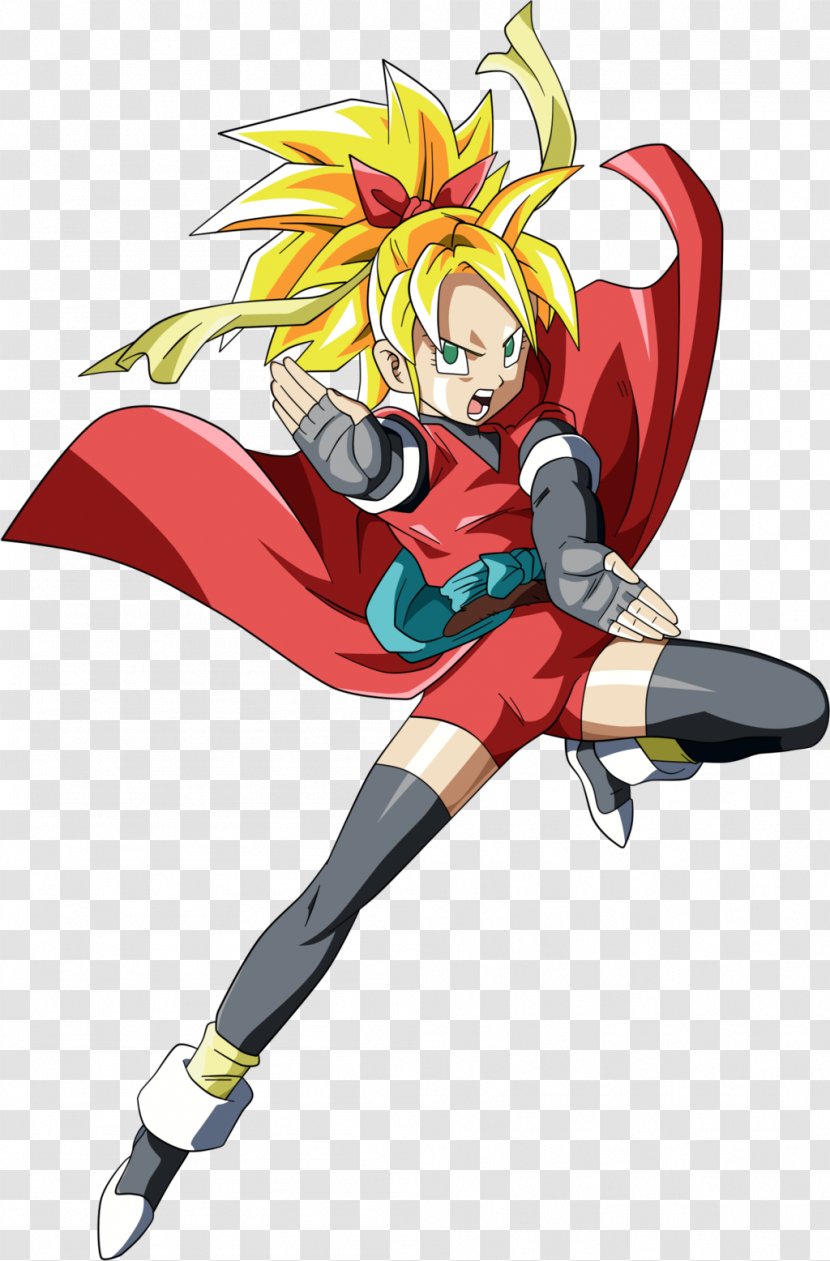 Dragon Ball Heroes Majin Buu Vegeta Trunks Videl - Cartoon - Pan Transparent PNG