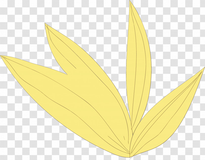 Leaf Yellow Font Commodity Meter Transparent PNG