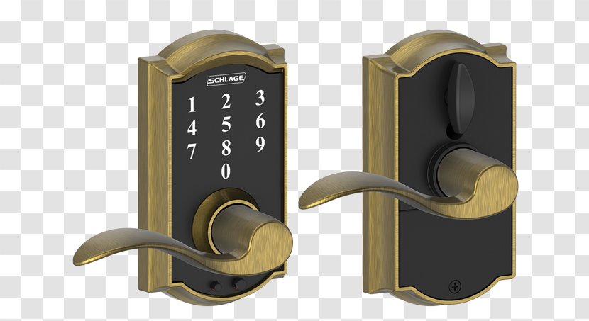 Lockset Schlage Dead Bolt Door Handle - Key - Electronic Locks Transparent PNG