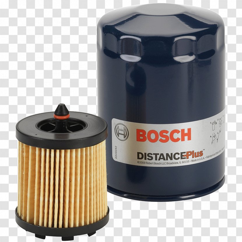 Car Oil Filter Robert Bosch GmbH Fuel FRAM - Cylinder - Gear Transparent PNG