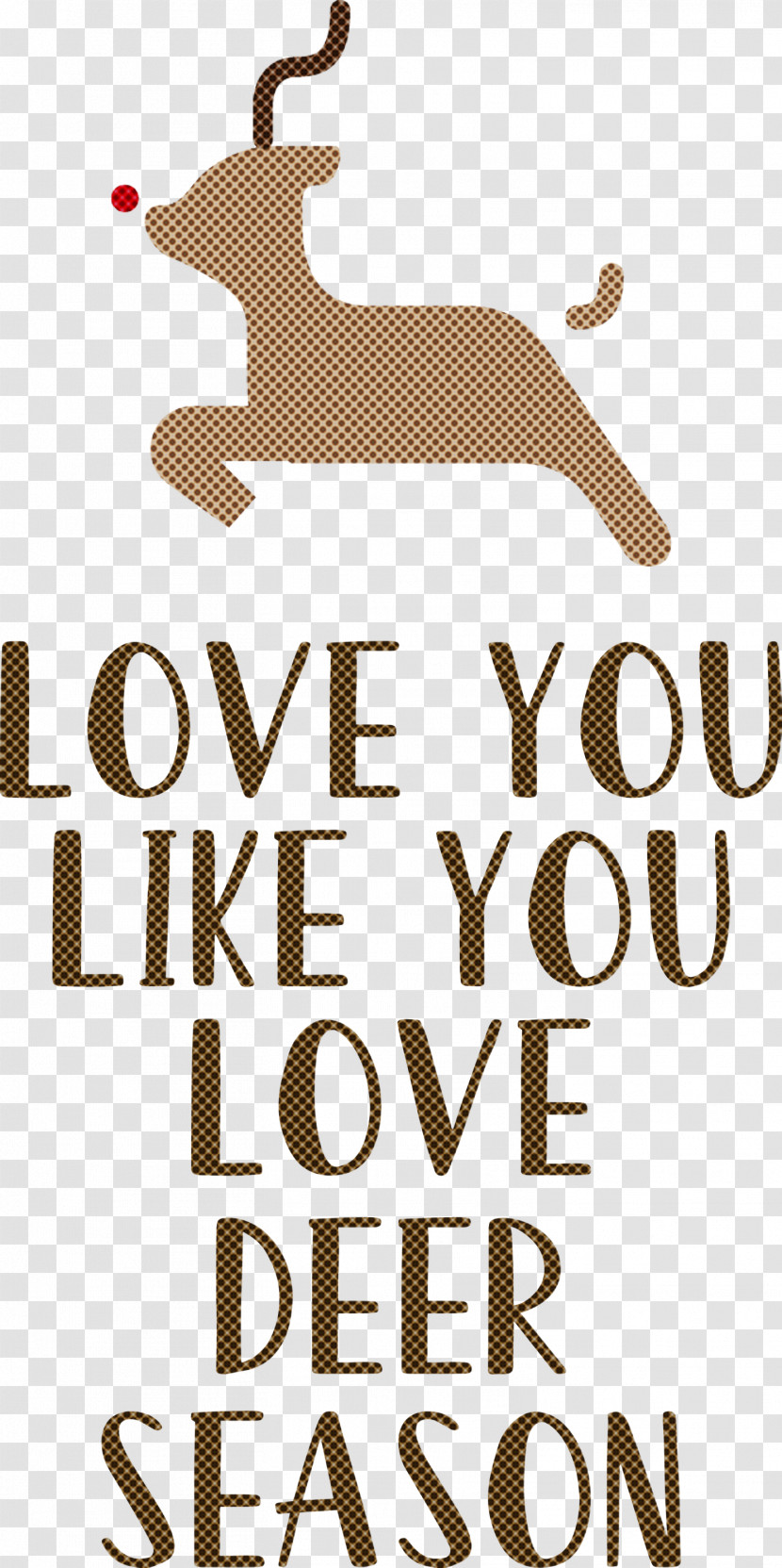 Love Deer Season Transparent PNG