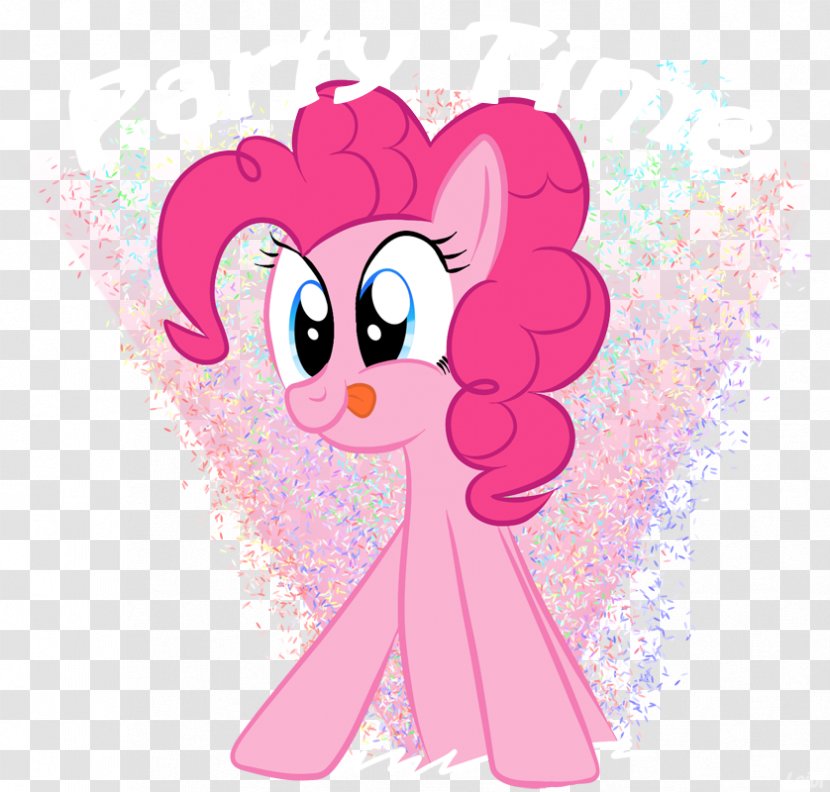 Pinkie Pie Pony Birthday Party - Tree - Silhouette Transparent PNG