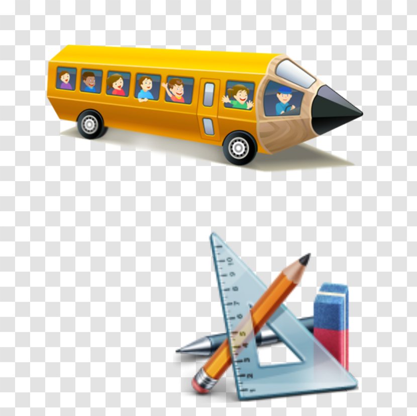 Bus Student Denver Public Schools Education - Aviation - Creative Child Transparent PNG