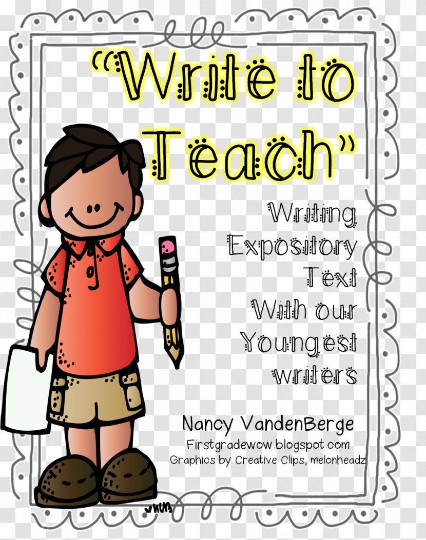 Expository Writing Essay Handwriting Clip Art - Teacher - Lucy Calkins Notebooks Transparent PNG