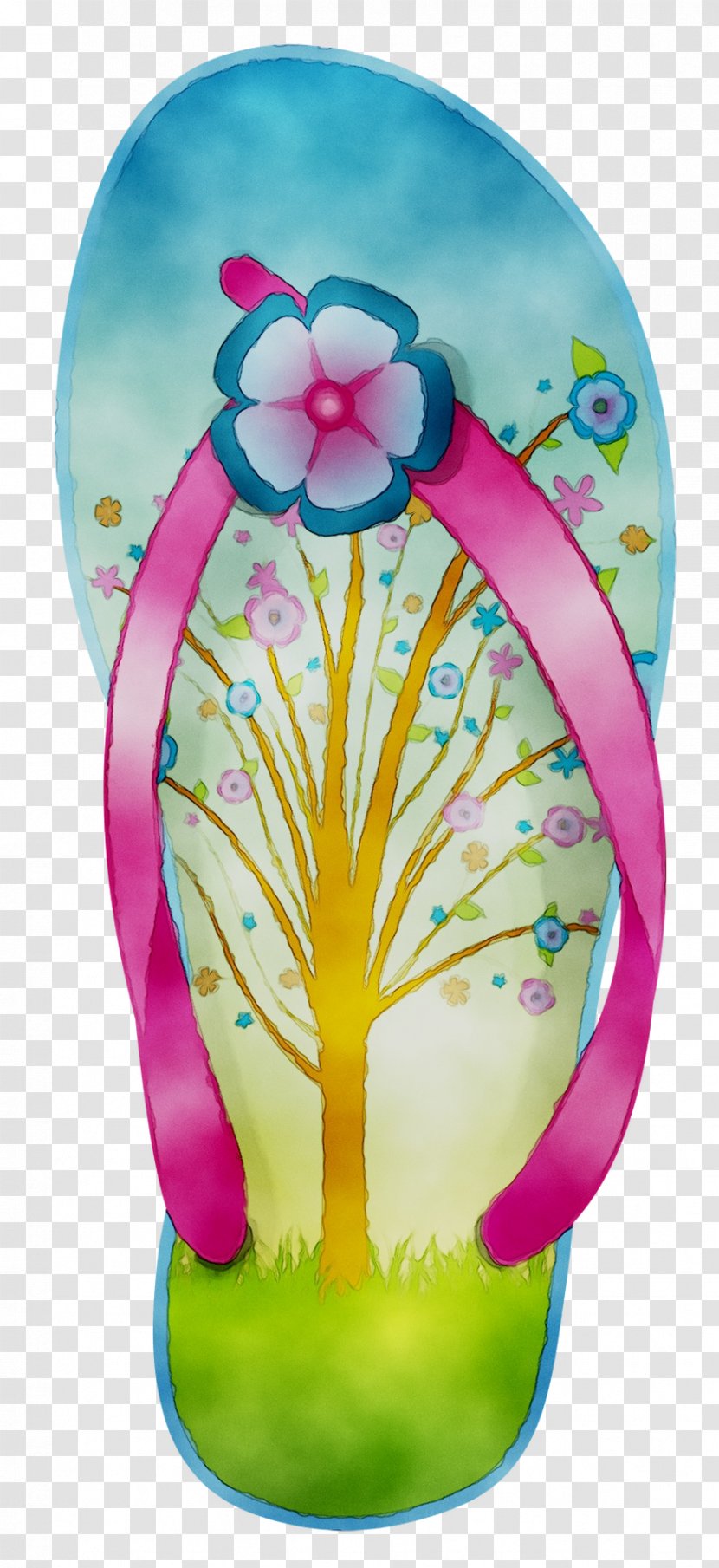 Easter Illustration Flower Inflatable Egg - Sandal Transparent PNG