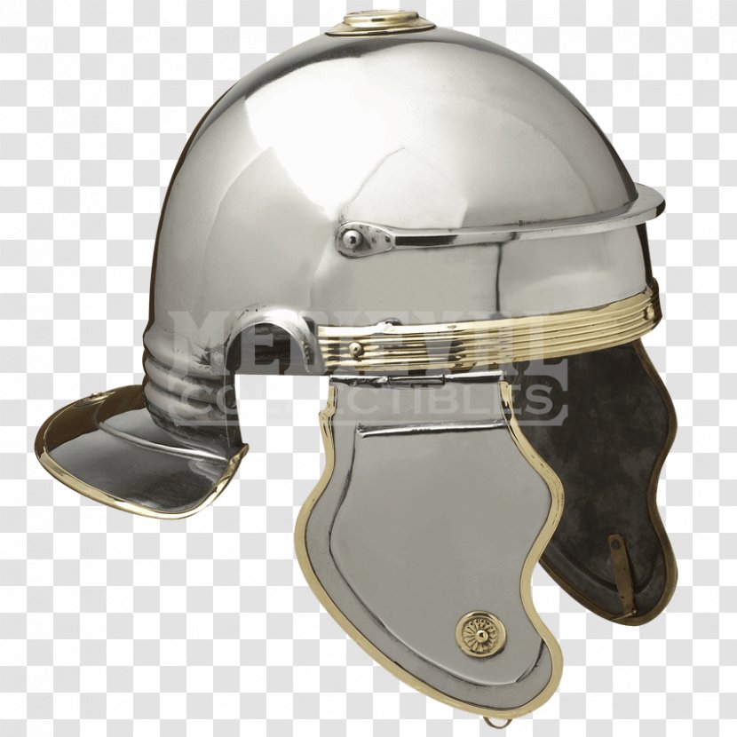Roman Empire Galea Imperial Helmet Centurion - Sports Equipment Transparent PNG