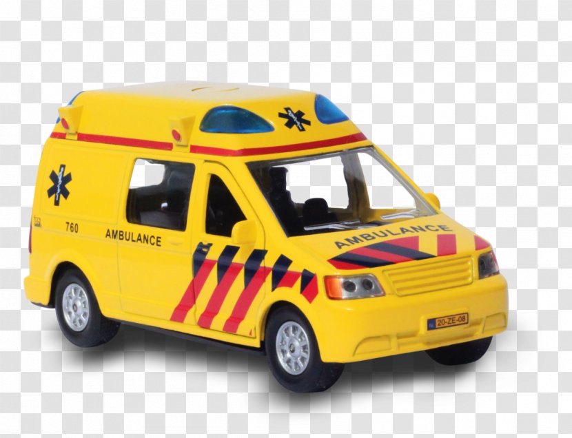 Ambulance Emergency Vehicle Service Fire Department Model Car - Traffic Transparent PNG