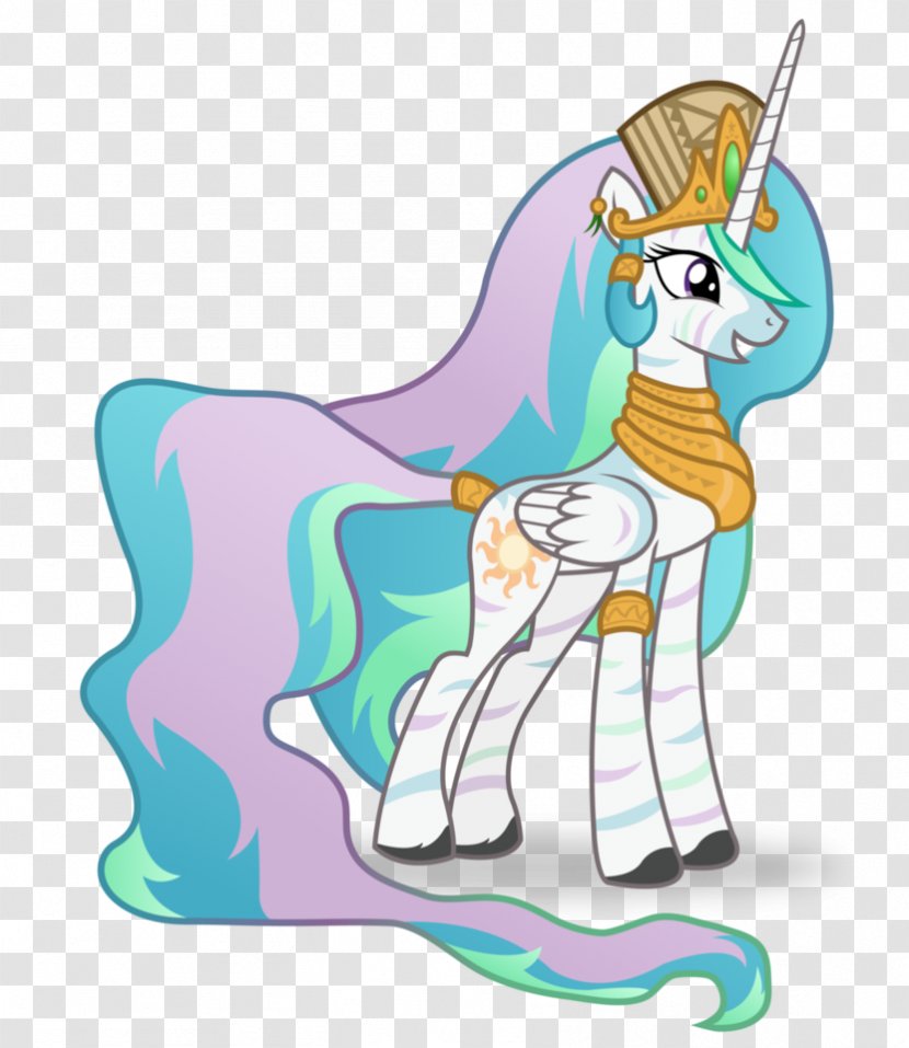 My Little Pony Winged Unicorn Princess Celestia DeviantArt - Deviantart Transparent PNG