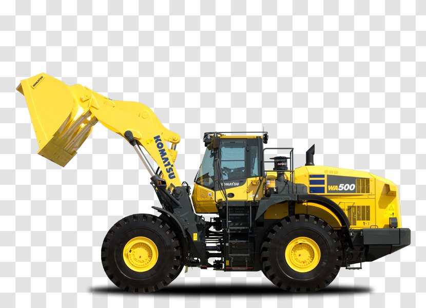 Komatsu Limited 930E Loader WA500-6 Heavy Machinery - Motor Vehicle - Forklift Truck Transparent PNG