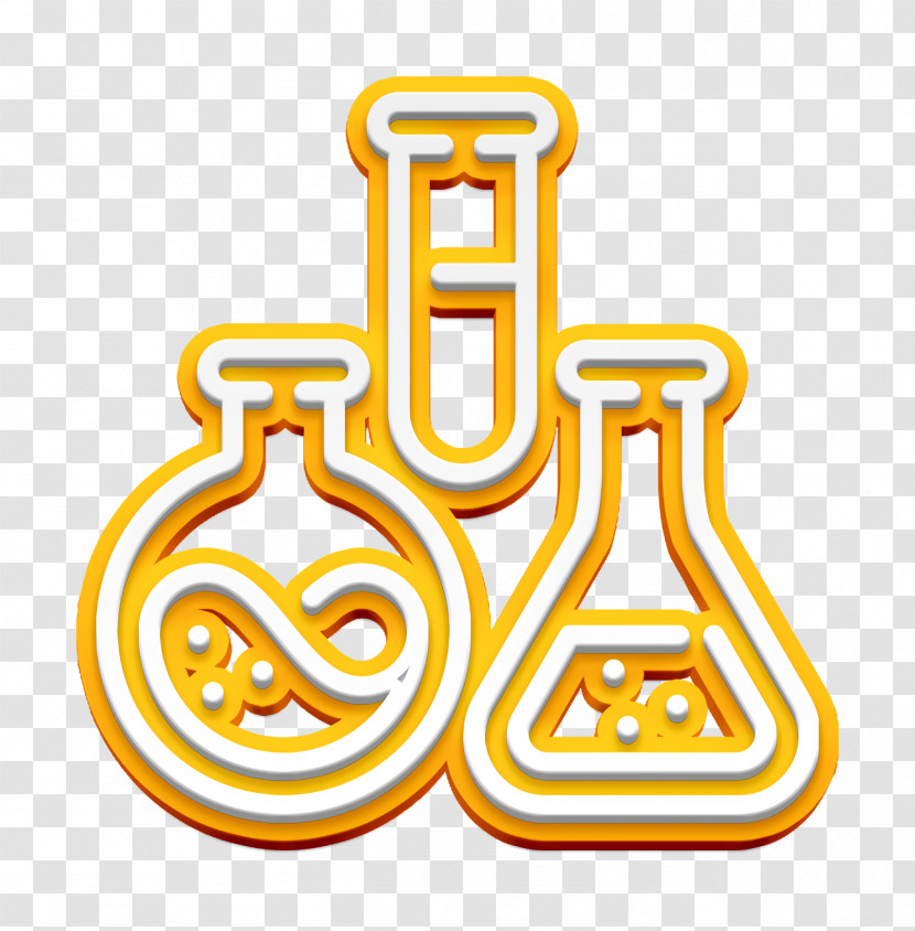 Research Icon Flasks Icon Chemistry Icon Transparent PNG