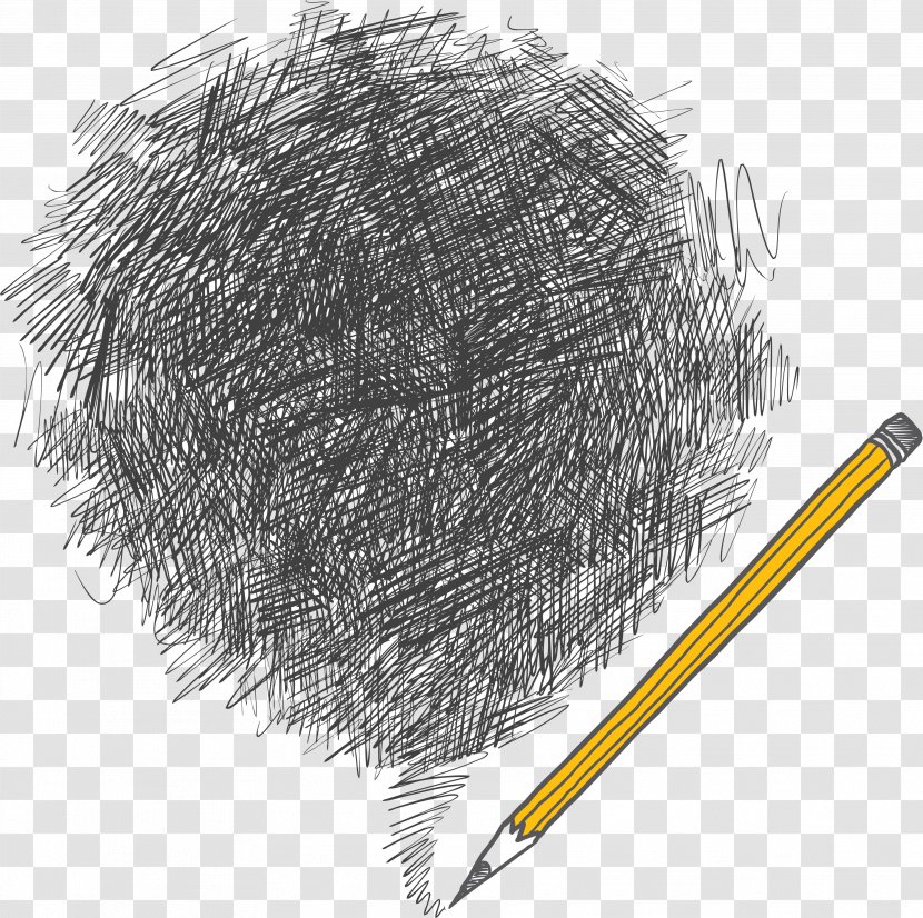 Drawing Pencil Shading Sketch - Doodle - Brushes Transparent PNG