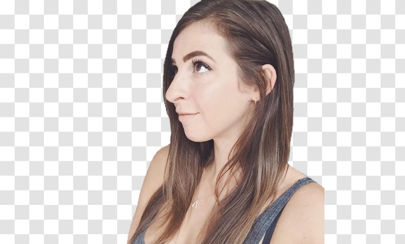 Gabbie Hanna Rhinoplasty Nose Face Plastic Surgery - Hair Tie Transparent PNG