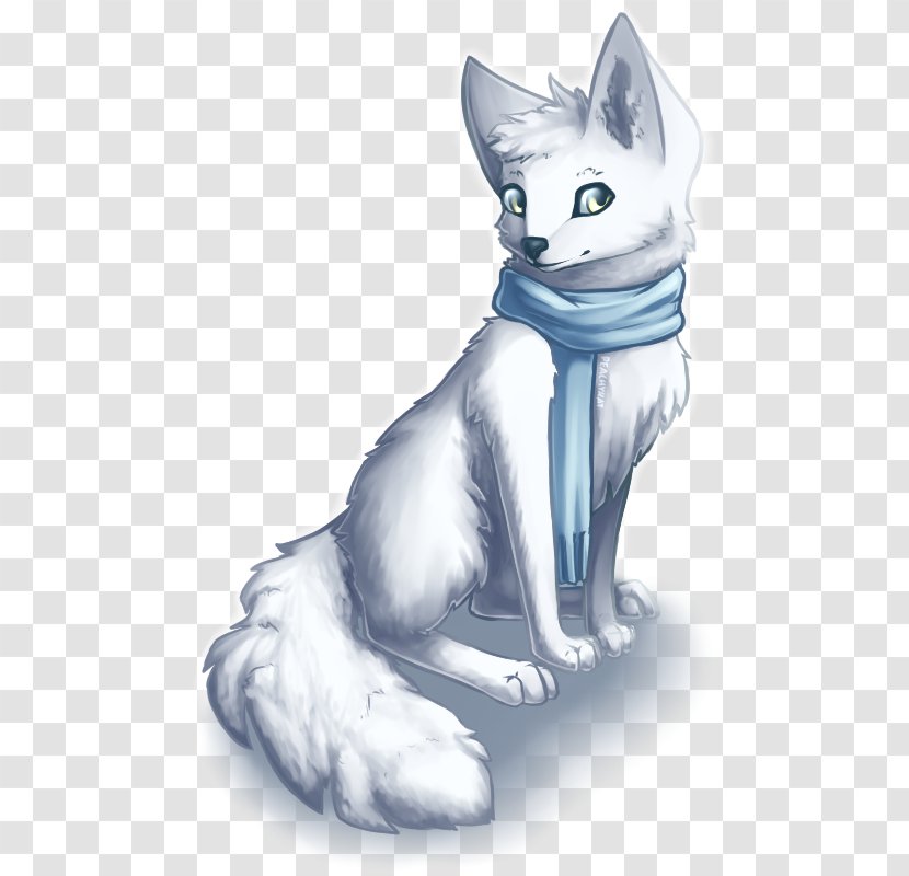 Arctic Fox Kitten Whiskers Dog - Paw Transparent PNG