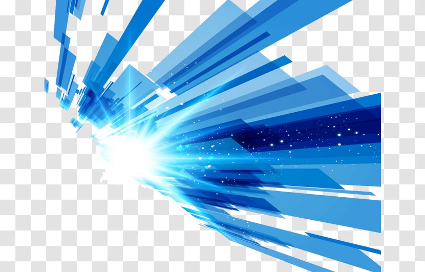 Color Line - Electric Blue - Science And Technology Transparent PNG