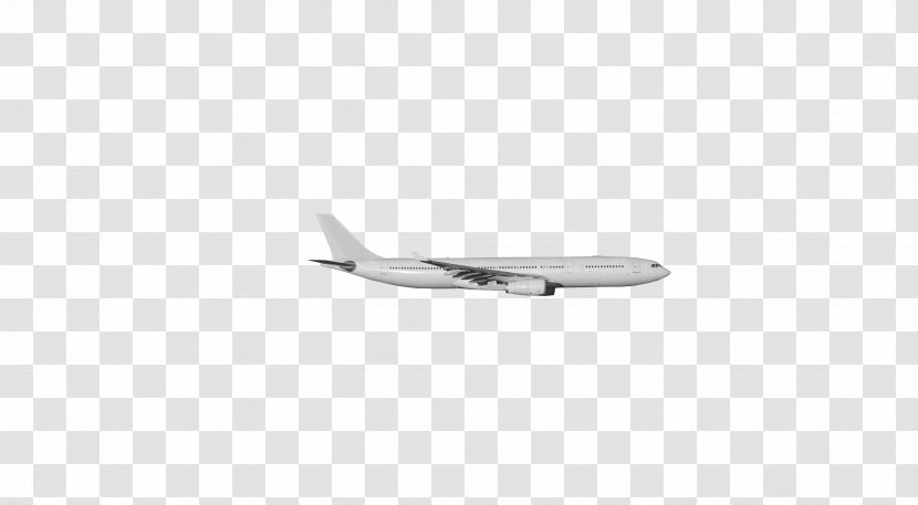 White Black Pattern - Aircraft Transparent PNG