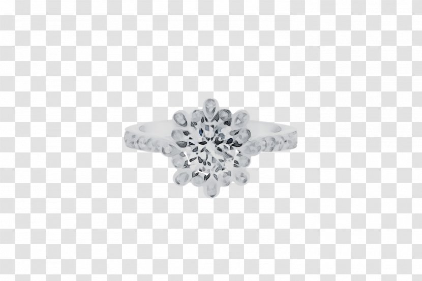 Ring Silver Body Jewellery Diamond - Jewelry Making Transparent PNG