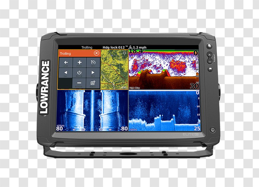 Lowrance Electronics Chartplotter Fish Finders Transducer Touchscreen - Communication Device Transparent PNG