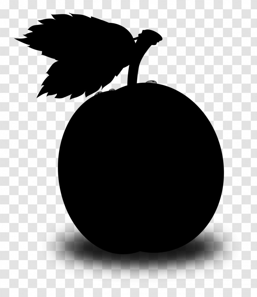 Apple Tree - Blackandwhite Transparent PNG